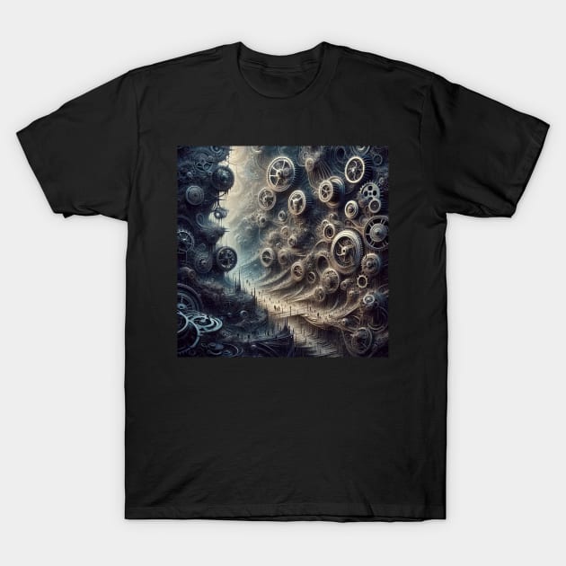 Cogs of madness T-Shirt by dystopiatoday